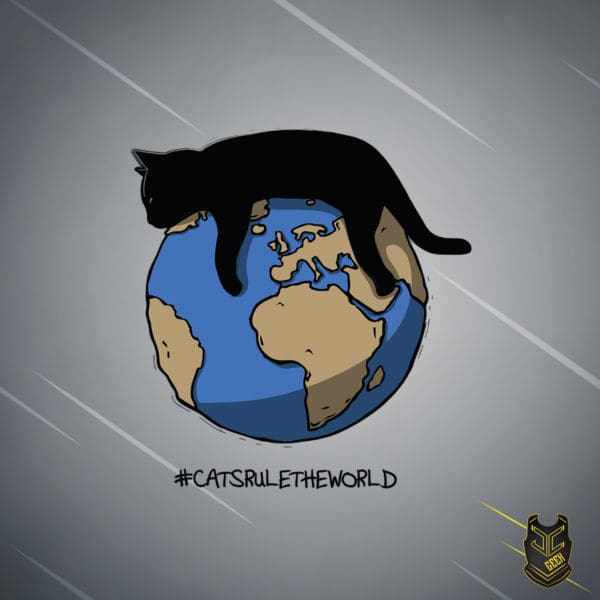 cats rule the world