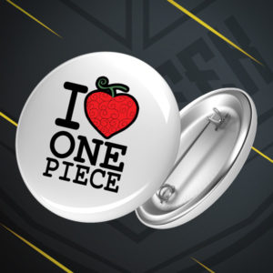 Badge I love one piece