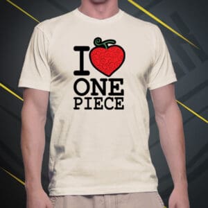 T-shirt I love one piece