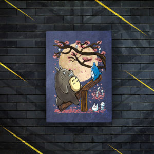 Toile Totoro Balançoire