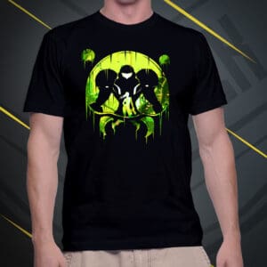 Samus Aran silhouette