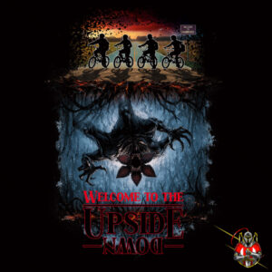 T-shirt Upside stranger